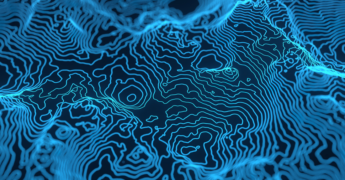 Curbe de nivel topografie drone lidar