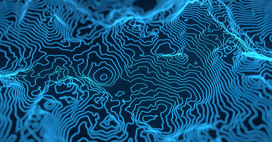 Curbe de nivel topografie drone lidar