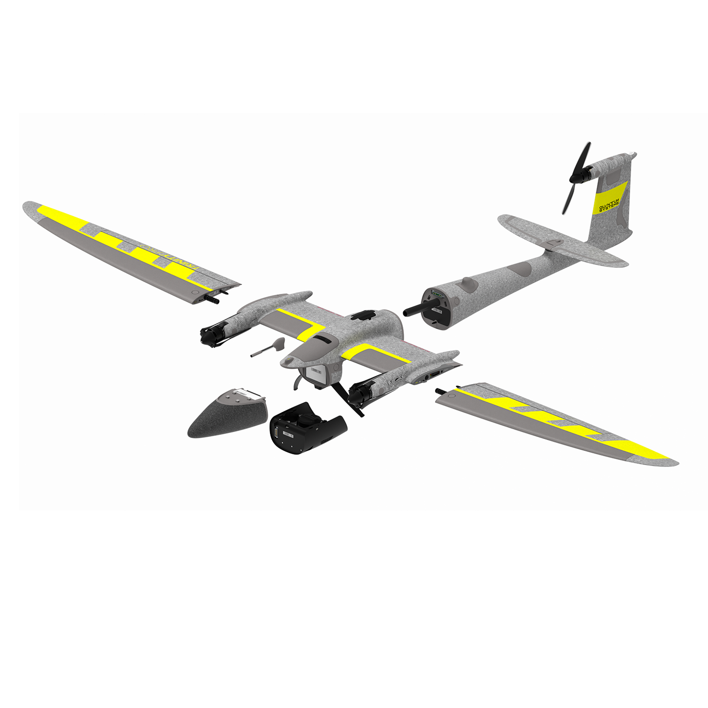 Pachet promo dronă aripă fixă Trinity Pro (ADS-B) pentru fotogrammetrie