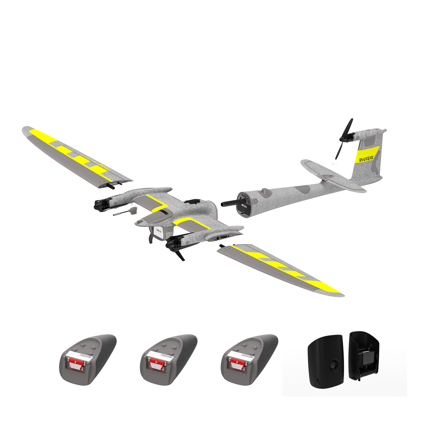 Pachet promo dronă aripă fixă Trinity Pro (ADS-B) pentru fotogrammetrie