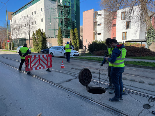 inspectia canalelor colectoare cu drona