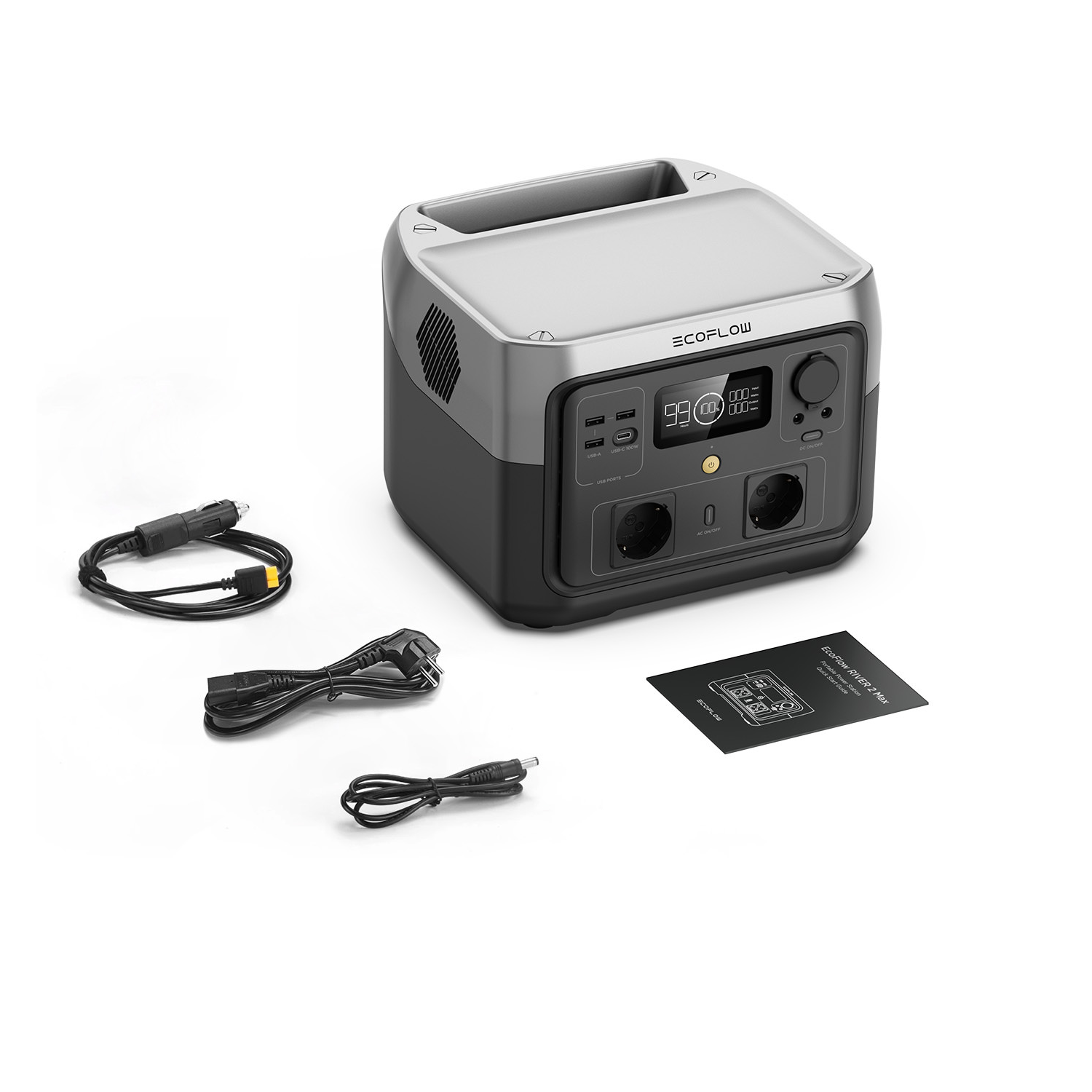 EcoFlow Power Station River 2 Max – 512 Wh | La Orizont EcoFlow Power Station River 2 Max – 512 Wh | La Orizont
