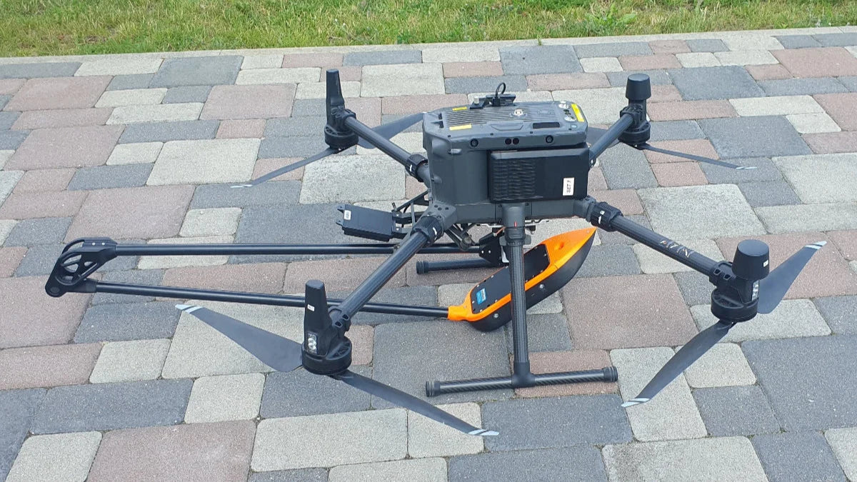 Sisteme de batimetrie cu dronă